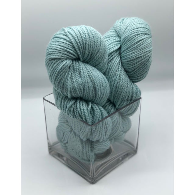 Needle Crafters Milk Cotton Yarn - Light Blue, 87 yds, BLICK Art Materials