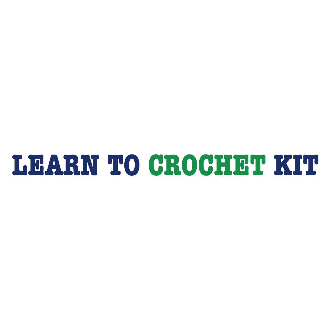 Learn to Crochet Kit
